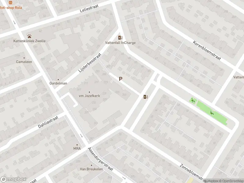 Brandweer met normale urgentie naar de Leliestraat in Zwolle