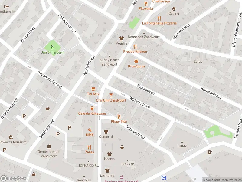 Brandweer met normale urgentie naar de Willemstraat in Zandvoort