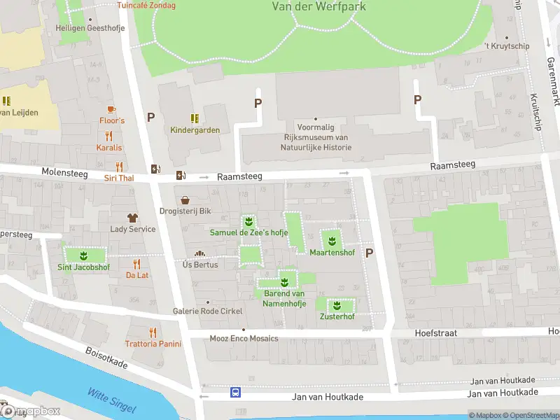 Ambulance met gepaste spoed naar de Weeshuishof in Leiden