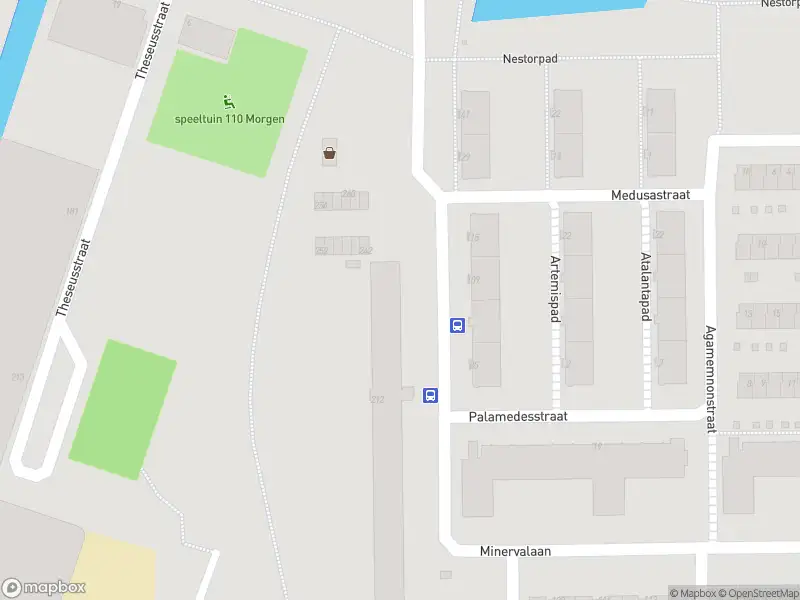 112 melding Besteld ambulance vervoer naar de Achillesstraat in Rotterdam