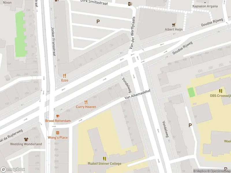 112 melding Besteld ambulance vervoer naar de Admiraal de Ruyterweg in Rotterdam