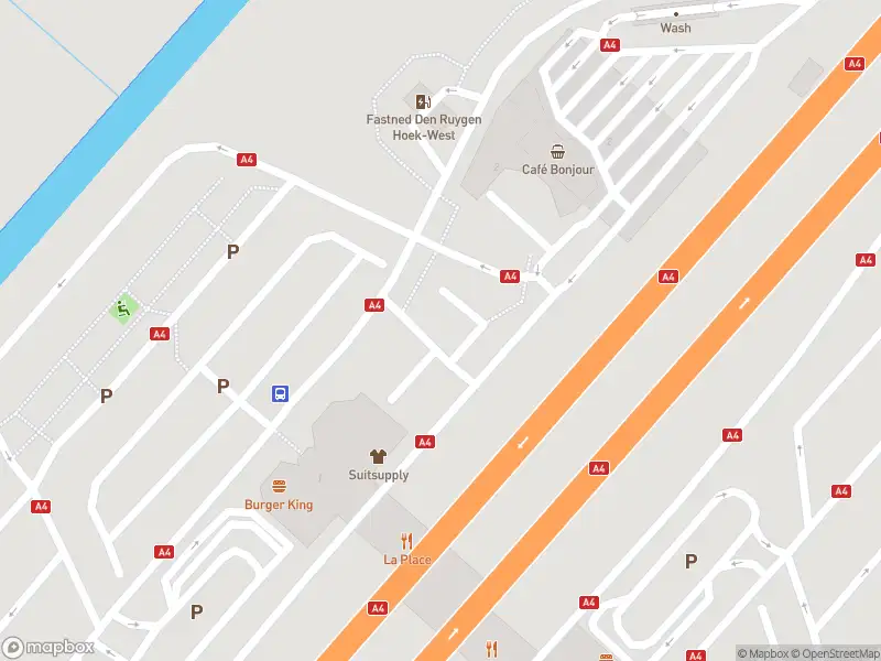Ambulance naar de Rijksweg A4 in Hoofddorp