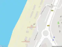 Ambulance naar de Strandafgang Barnaart in Zandvoort