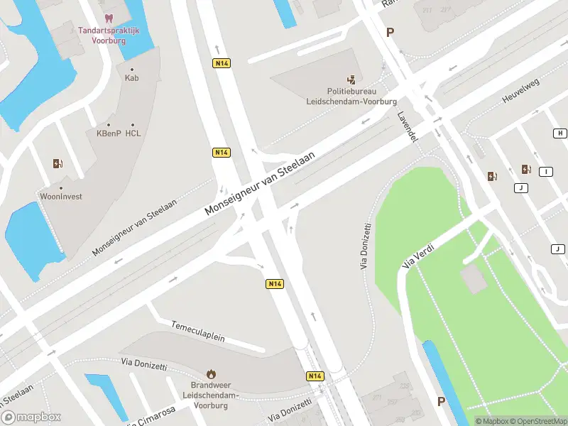 Ambulance met gepaste spoed naar de Temeculaplein in Voorburg