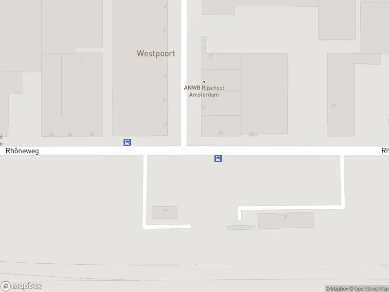 Ambulance met grote spoed naar de Rhôneweg in Amsterdam