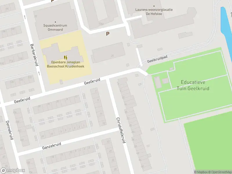 Ambulance met grote spoed naar de Geelkruid in Rotterdam