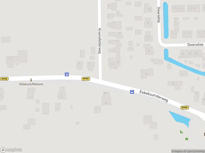 Brandweer met gepaste spoed naar de Eekebuursterweg in Oldekerk