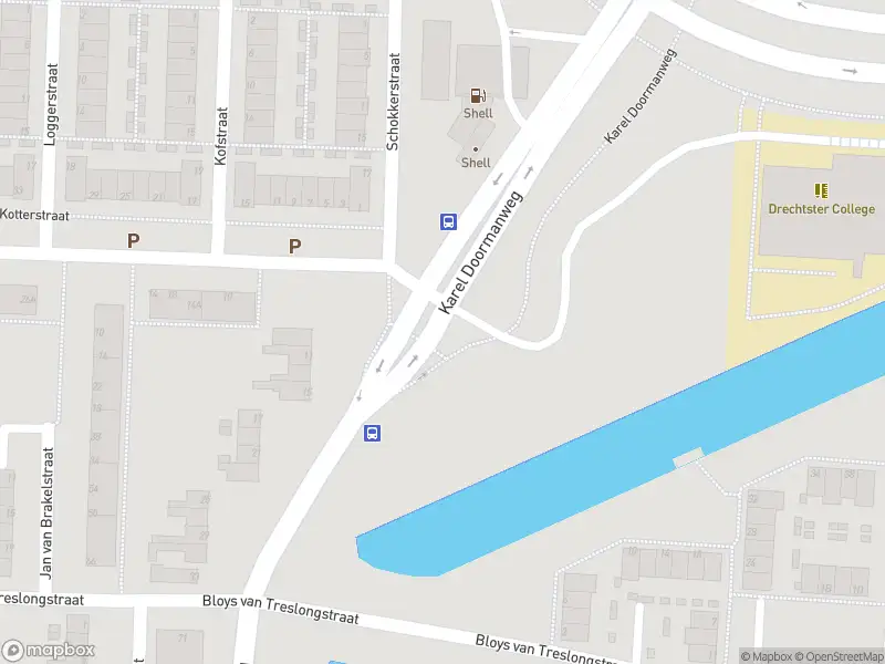 112 melding Politie naar de Karel Doormanweg in Dordrecht vanwege ongeval met letsel