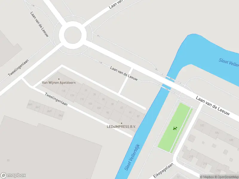 Politie naar de Laan van de Leeuw in Apeldoorn vanwege aanrijding met letsel