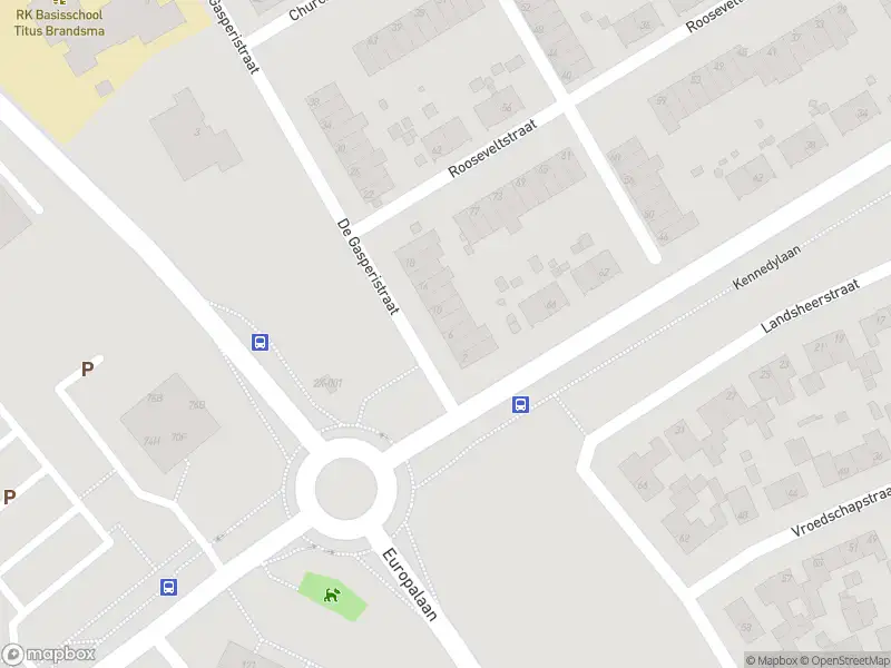 Politie naar de Kennedylaan in Brunssum vanwege aanrijding met letsel