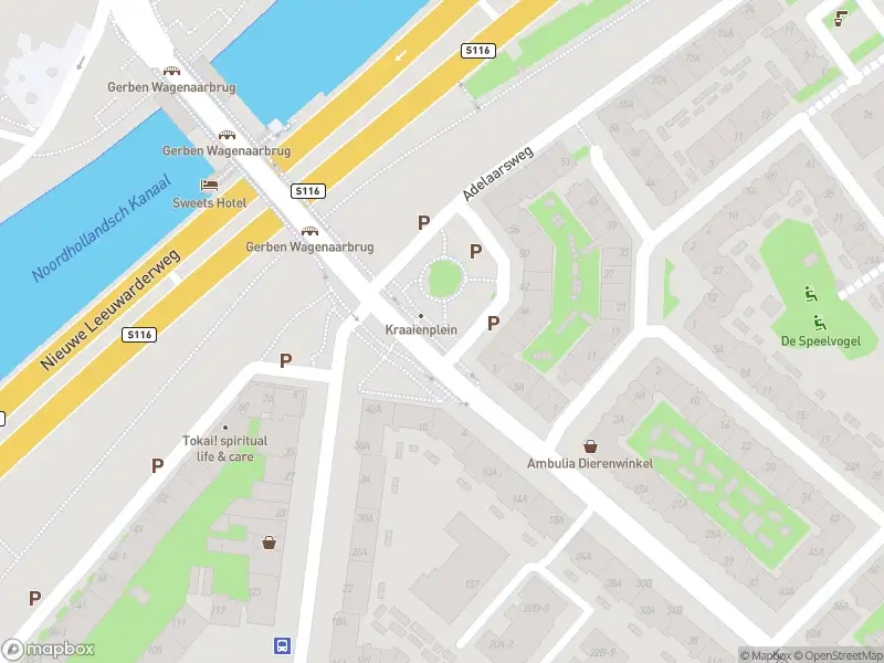 Brandweer met grote spoed naar de Kraaienplein in Amsterdam