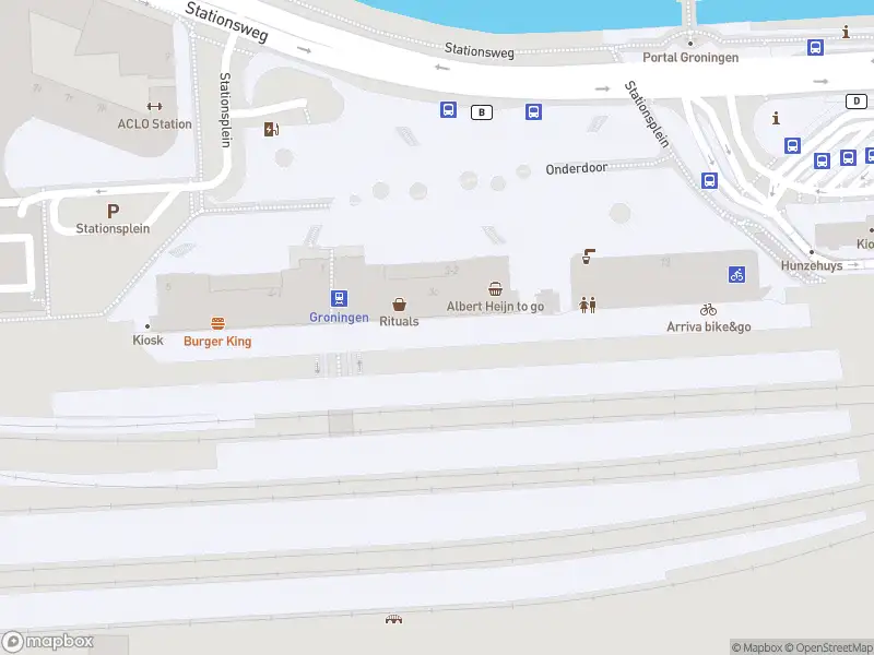 Politie met grote spoed naar de Stationsplein in Groningen vanwege ongeval met letsel