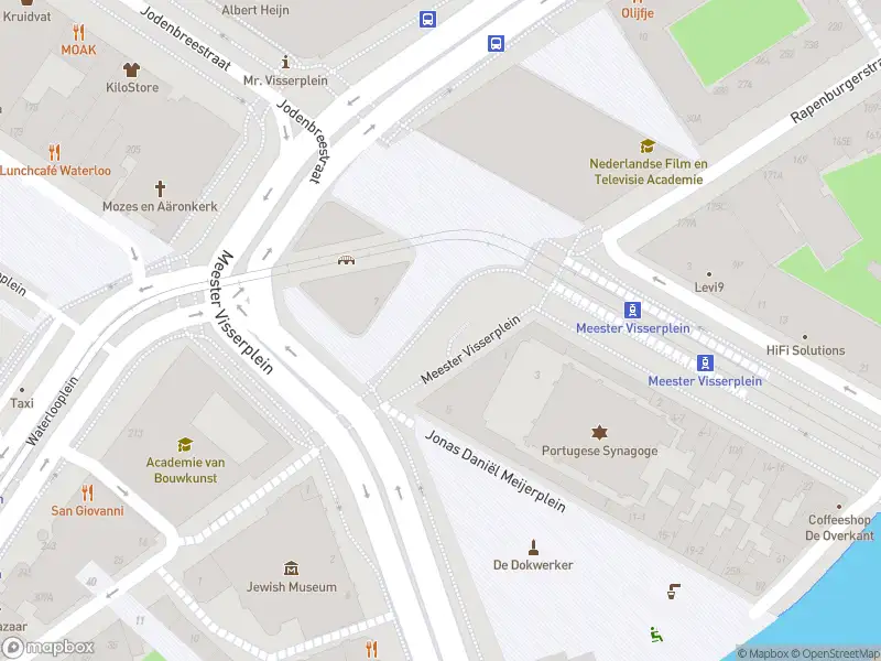 Politie met grote spoed naar de Mr. Visserplein in Amsterdam vanwege ongeval met letsel