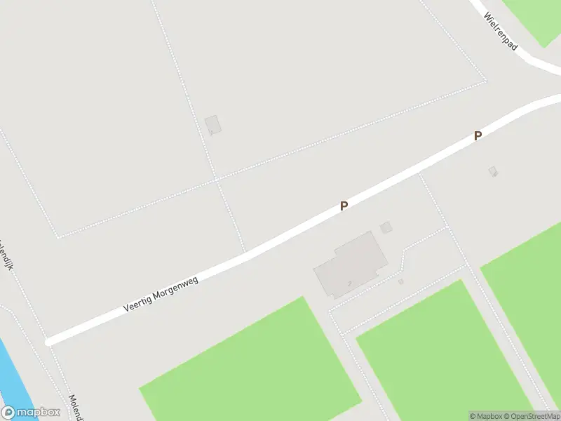 Politie naar de Veertig Morgenweg in Spijkenisse vanwege voertuigen te water