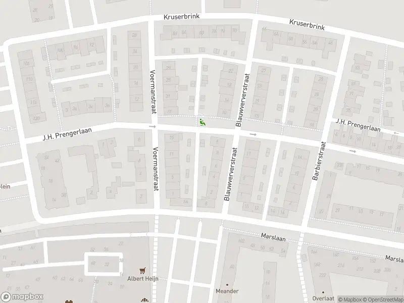 Politie naar de J.H. Prengerlaan in Hardenberg vanwege aanrijding met letsel