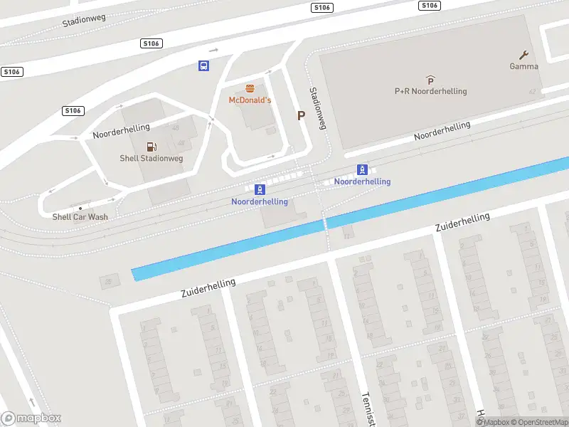 Ambulance met gepaste spoed naar de Noorderhelling in Rotterdam