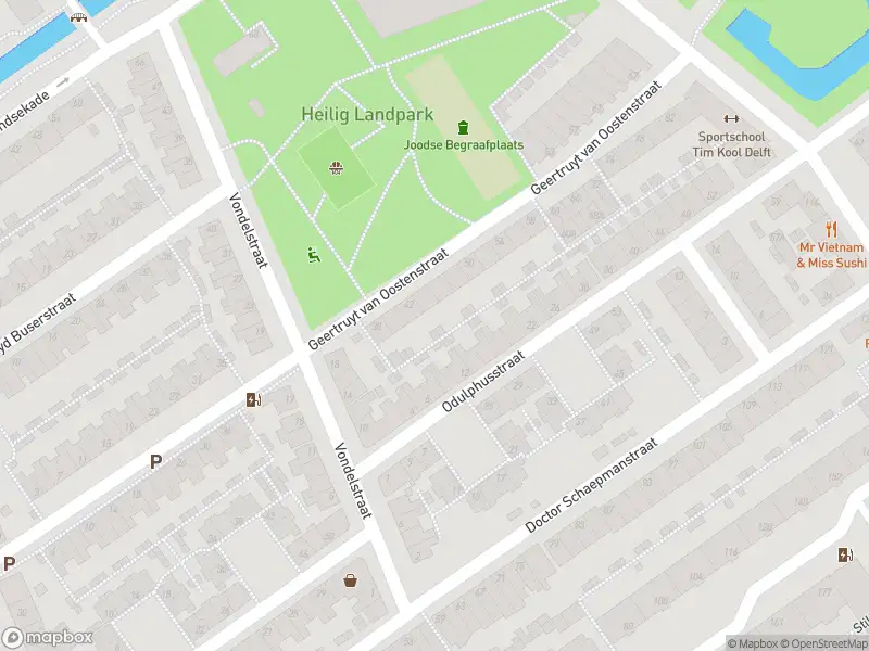 Brandweer met gepaste spoed naar de Odulphusstraat in Delft