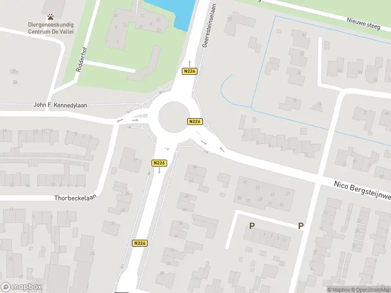 Politie naar de Geeresteinselaan in Woudenberg vanwege aanrijding met letsel