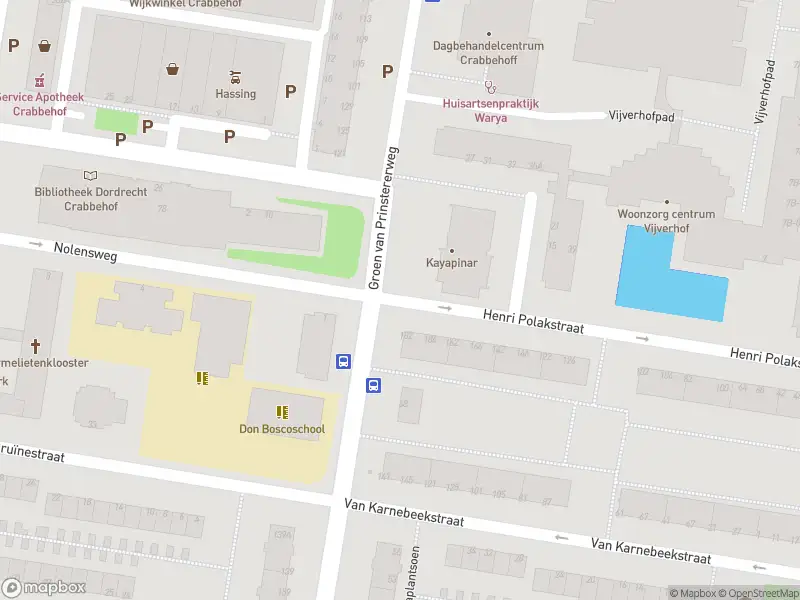Ambulance met gepaste spoed naar de Van Oldenbarneveltplein in Dordrecht