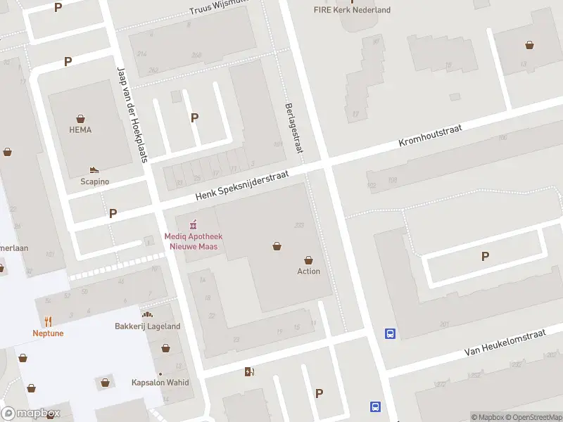 Ambulance met grote spoed naar de Henk Speksnijderstraat in Rotterdam