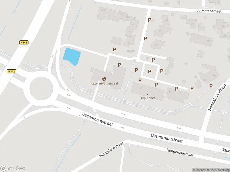 Politie naar de Ossenmaatstraat in Oldenzaal vanwege aanrijding met letsel