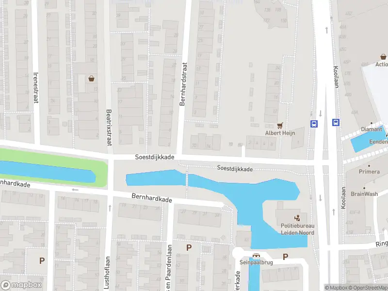 Brandweer met gepaste spoed naar de Soestdijkkade in Leiden vanwege afgaan automatisch brandalarm