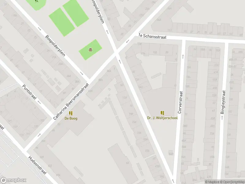 Ambulance met grote spoed naar de Albregt-Engelmanstraat in Rotterdam