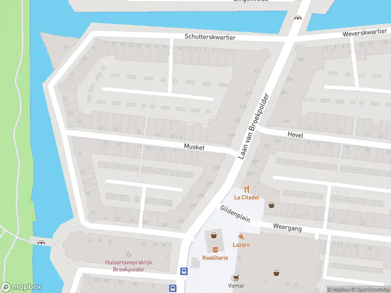 Ambulance met grote spoed naar de Musket in Heemskerk