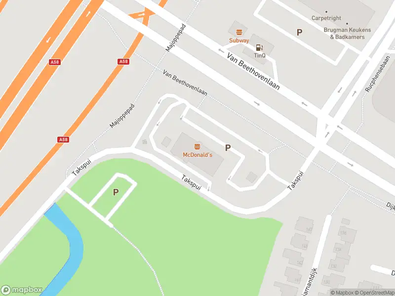 Politie met grote spoed naar de Takspui in Roosendaal vanwege letsel