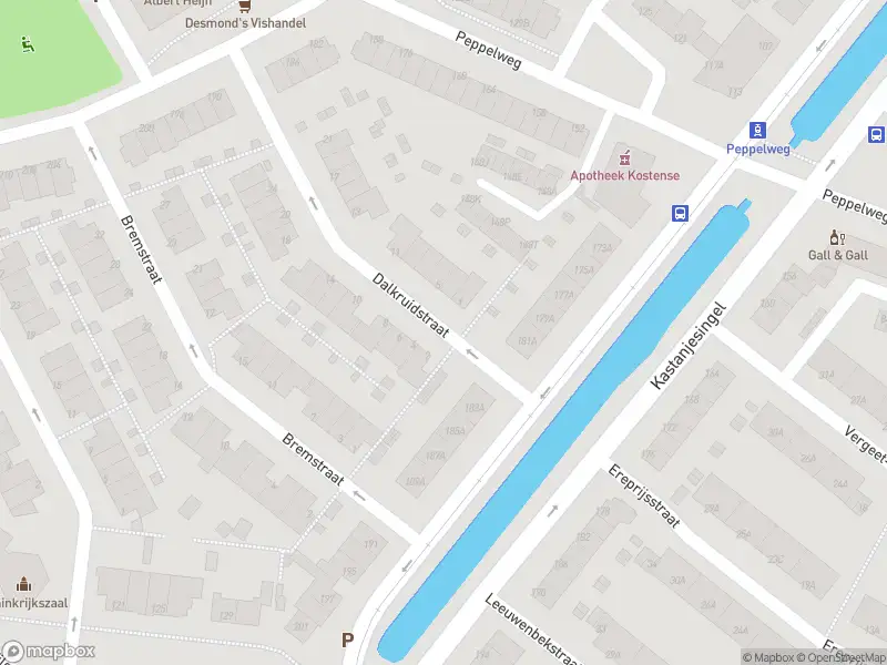Ambulance met grote spoed naar de Dalkruidstraat in Rotterdam