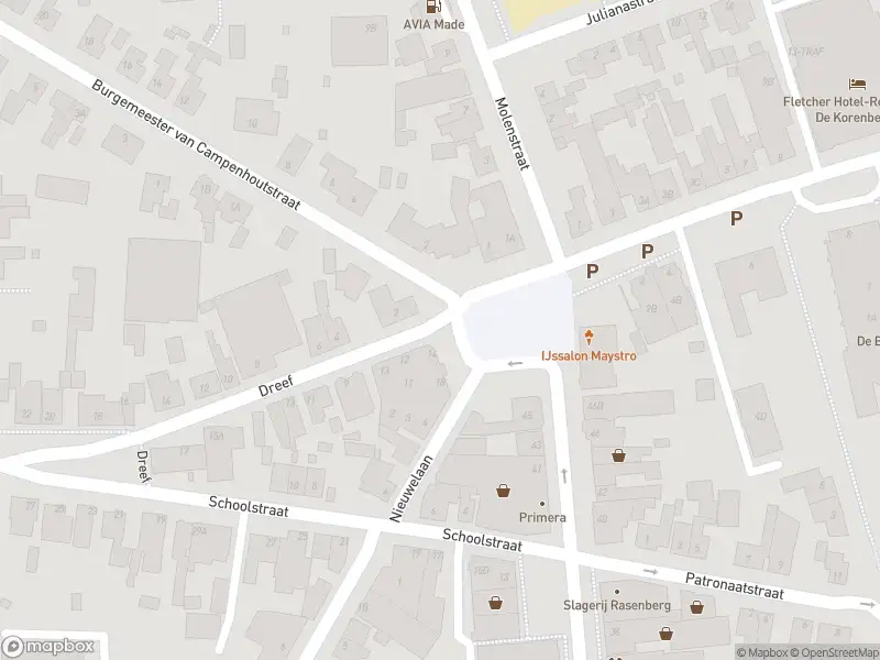 Brandweer met gepaste spoed naar de Molenplein in Made vanwege een liftopsluiting