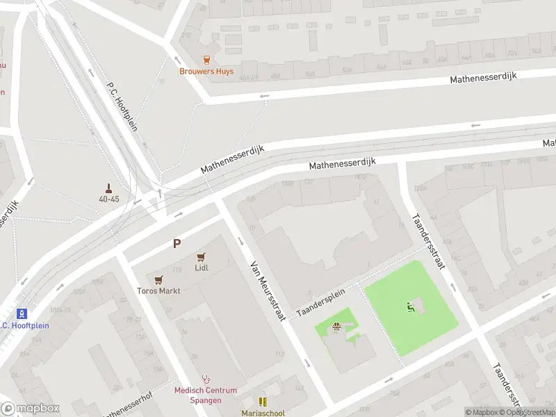 Ambulance met gepaste spoed naar de Mathenesserdijk in Rotterdam