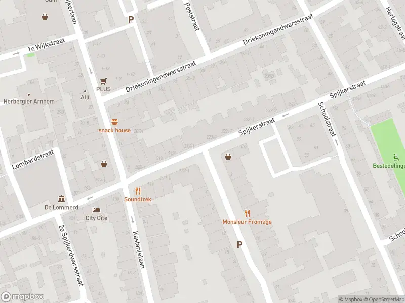 Overlastmelding Spijkerstraat in 6828DM Arnhem gesloten