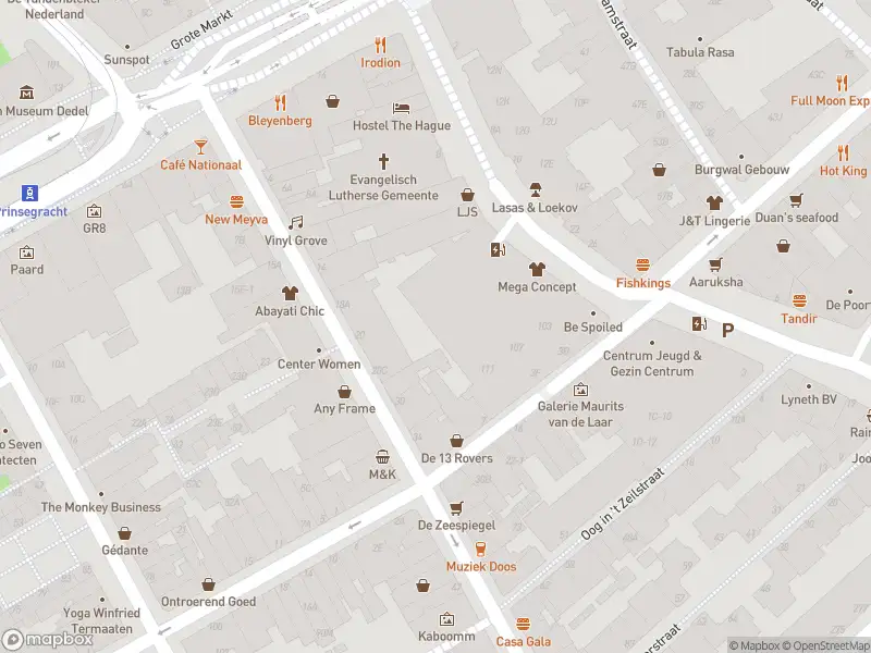 Politie met grote spoed naar de Paviljoensgracht in 's-Gravenhage vanwege ongeval met letsel
