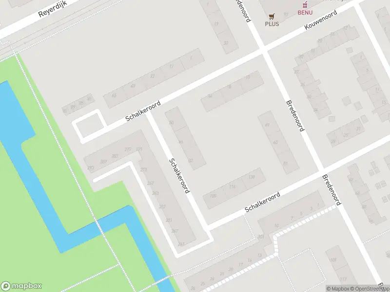 Ambulance met gepaste spoed naar de Schalkeroord in Rotterdam