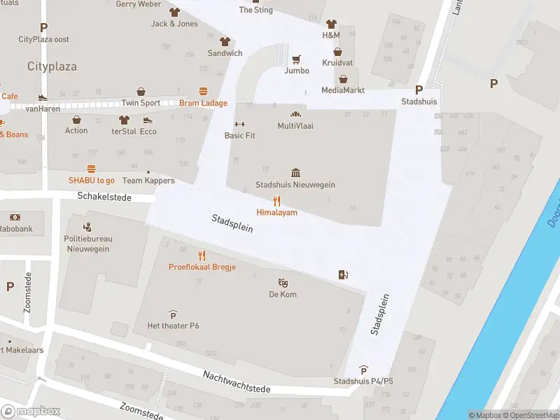 Brandweer met gepaste spoed naar de Stadsplein in Nieuwegein vanwege wateroverlast