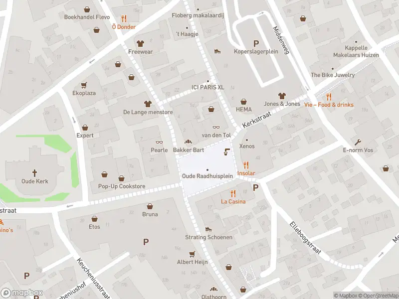 Politie naar de Oude Raadhuisplein in Huizen