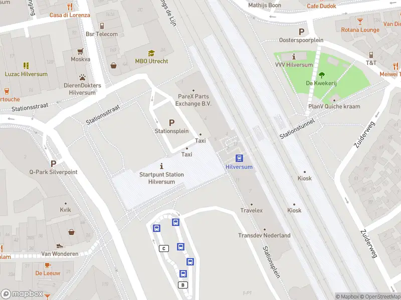 112 melding Politie naar de Stationsplein in Hilversum