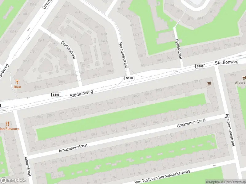 Ambulance met gepaste spoed naar de Simsonstraat in Amsterdam