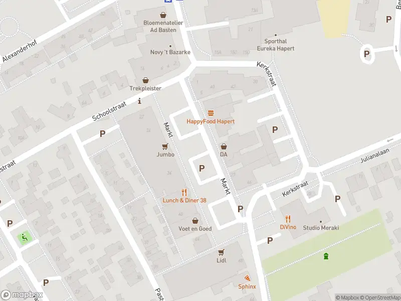 Politie naar de Markt in Hapert