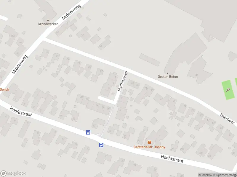 Politie naar de Matthiasweg in Posterholt vanwege aanrijding met letsel