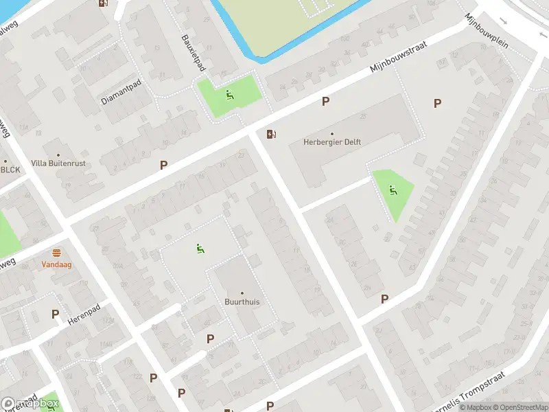 Brandweer met grote spoed naar de Maerten Trompstraat in Delft vanwege afgaan automatisch brandalarm