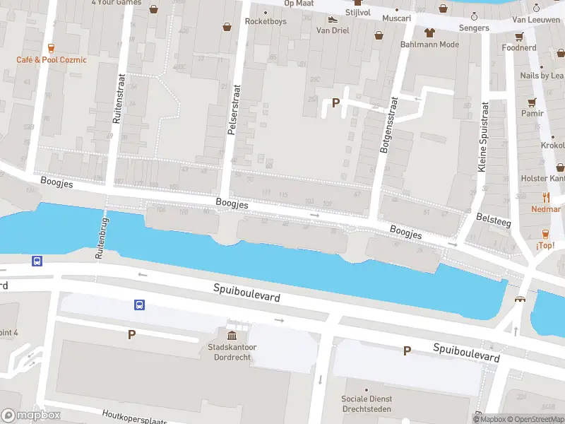 Ambulance met gepaste spoed naar de Boogjes in Dordrecht