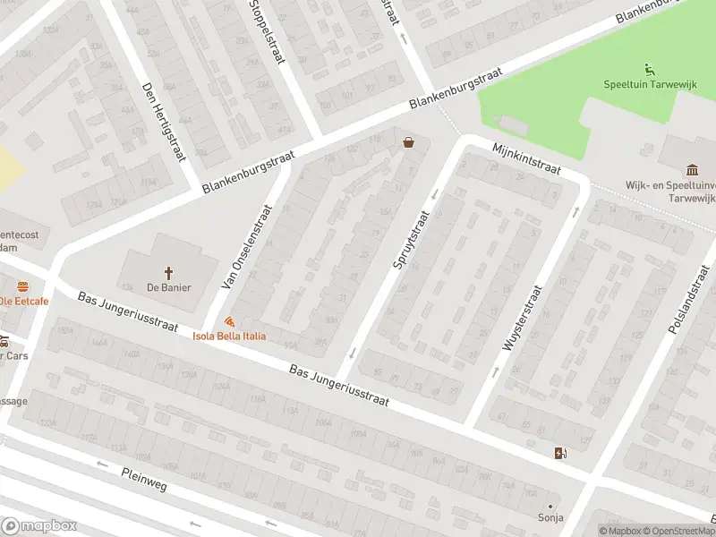 Ambulance met grote spoed naar de Spruytstraat in Rotterdam