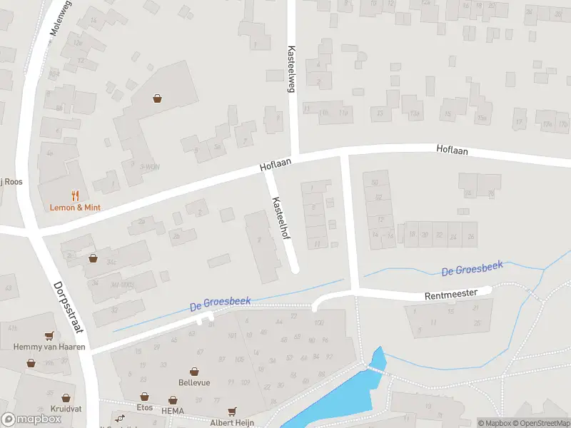 Politie naar de Kasteelhof in Groesbeek vanwege steekincident