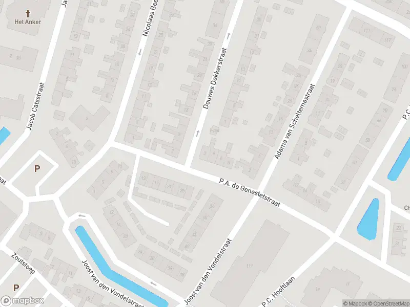 Ambulance met gepaste spoed naar de P.A. de Genestetstraat in Sliedrecht