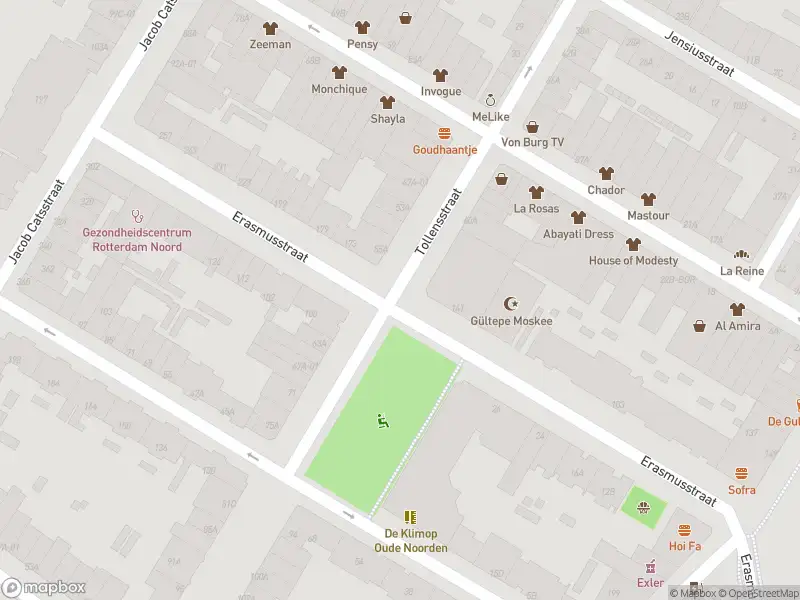 Ambulance naar de Erasmusstraat in Rotterdam