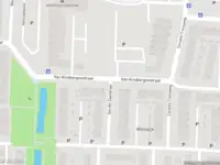 Politie naar de Van Kinsbergenstraat in Dordrecht vanwege ongeval met letsel