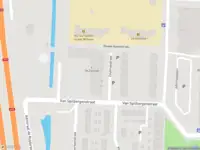 Ambulance met grote spoed naar de Zoutmanstraat in Dordrecht