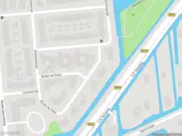 Ambulance met gepaste spoed naar de Buiten de Veste in Schoonhoven